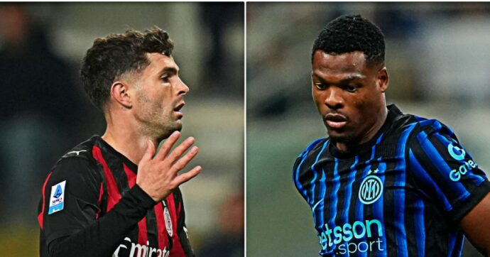 Rotta verso il derby: il Milan schiera l’attacco ideale di Allegri, l’Inter con il problema a destra