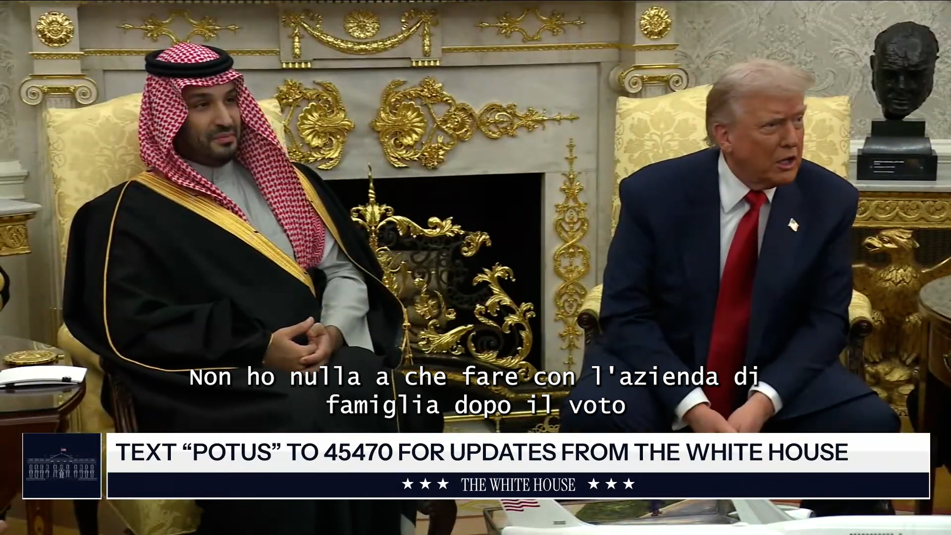 Trump con Bin Salman, la giornalista chiede di Kashoggi e il presidente Usa insorge: “Abc dice fake news, non lo metta in imbarazzo”