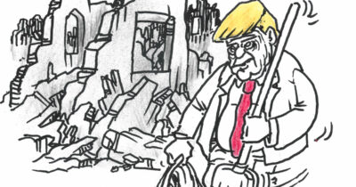 Copertina di La vignetta di Vauro