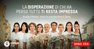 Copertina di Gaza, nove artisti italiani danno voce a chi ha perso tutto: la campagna di Oxfam