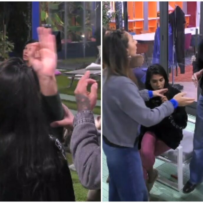 “Mia sorella ha visto un uomo che voleva far vedere il pisello a mia madre. Se fai quel gesto per strada ti arrestano”: lite furiosa al Grande Fratello tra Jonas e Omer