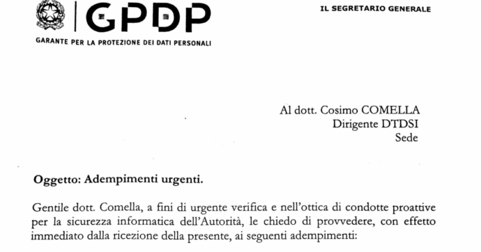 Ecco il documento riservato con cui il Garante Privacy voleva spiare i suoi stessi dipendenti