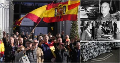 Copertina di Il lato nero della Spagna: per i 50 anni della morte di Francisco Franco messe e raduni tra neonazisti e preti compiacenti