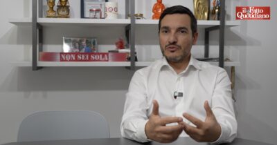 Copertina di “Io orfano di femminicidio invisibile per anni. L’Italia ora ci riconosce ma non basta, non sa neanche quanti siamo”. La storia di Giuseppe Delmonte