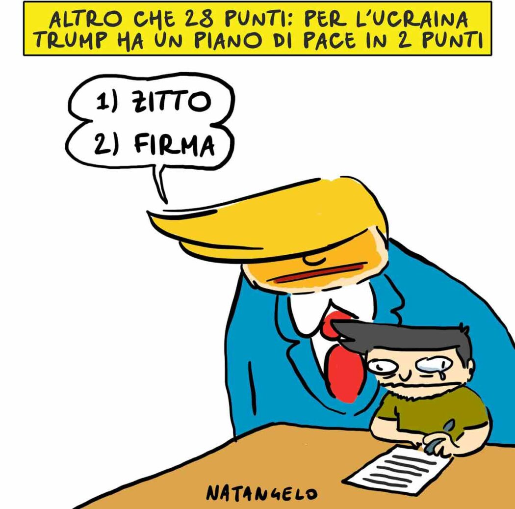 La vignetta di Natangelo