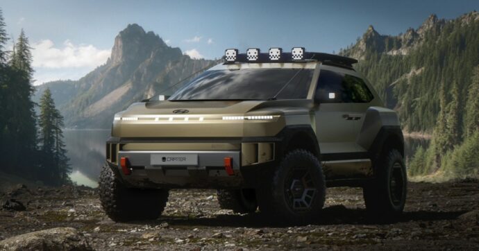 Hyundai Crater Concept, il fuoristrada del futuro debutta a Los Angeles – FOTO