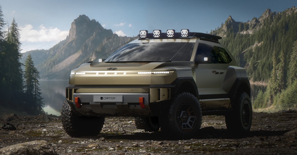 Hyundai Crater Concept, il fuoristrada del futuro debutta a Los Angeles – FOTO