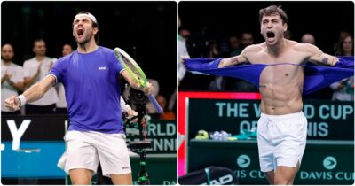 Copertina di Coppa Davis, l’Italia conquista la terza finale consecutiva: Berrettini e Cobolli abbattono il Belgio. Ora Spagna o Germania