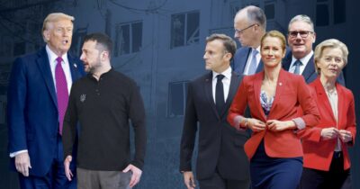 Copertina di Zelensky si è arreso a Trump. Gli europei non toccano palla