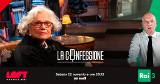 Copertina di Roberta Petrelluzzi a La Confessione di Gomez (Rai 3): “Angelo Izzo? Delitti così gratuiti e feroci che il male assoluto può giustificarne l’esistenza”