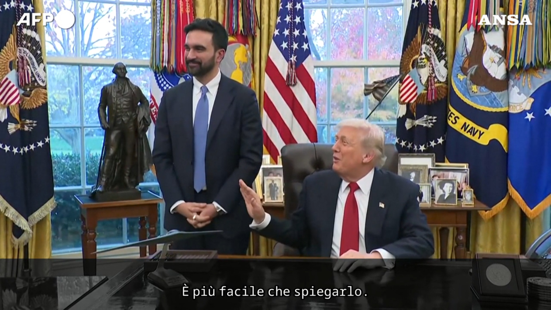 “Secondo lei Trump è fascista?”, alla domanda a Mamdani risponde il presidente Usa: “Dica di sì, è più facile”