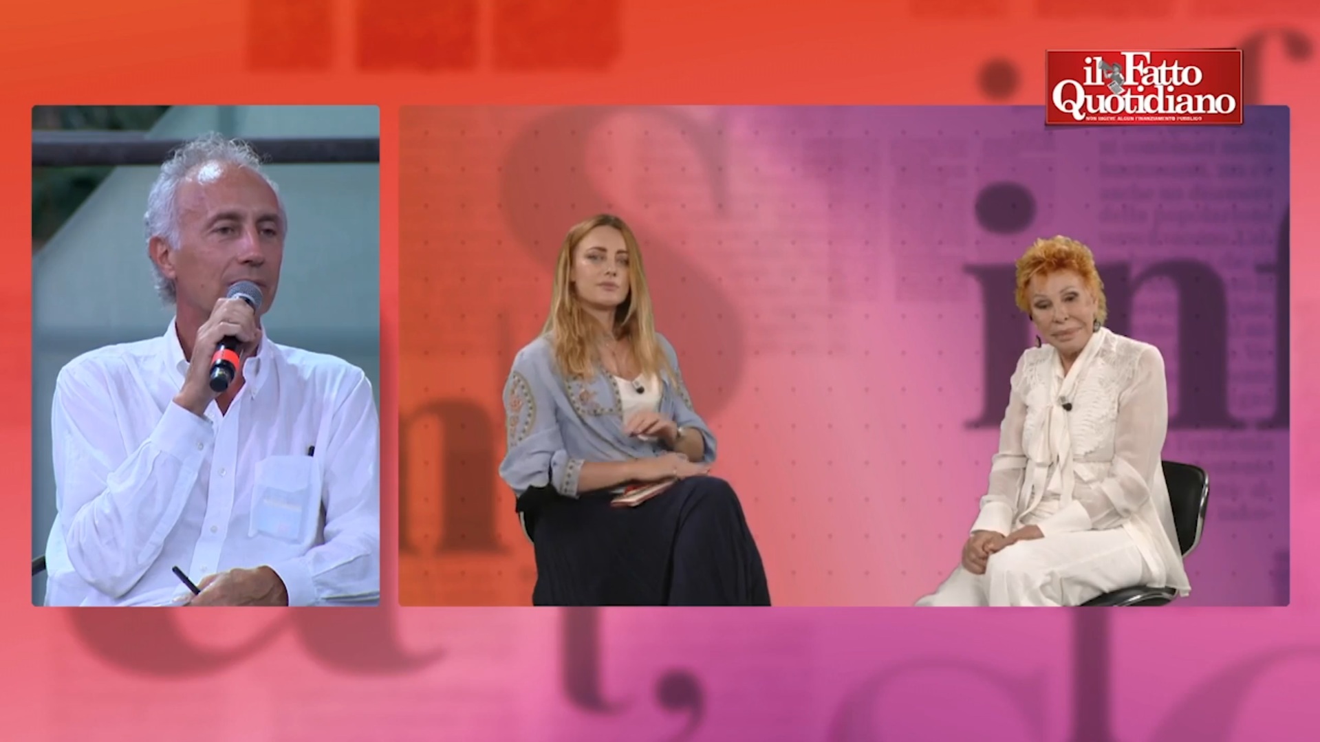 Ornella Vanoni, quando l’artista si raccontò a Travaglio e Rossi alla Festa de il Fatto: l’intervista integrale