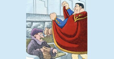 Copertina di La palestra di satira di Daniele Luttazzi: domenica 23 novembre