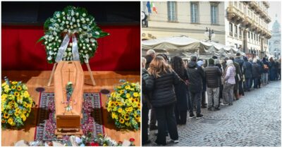 Copertina di In 5 mila alla camera ardente di Ornella Vanoni, presenti anche Fazio e Segre.  Il figlio: “Mamma ci lascia dopo una vita piena di musica e amore”