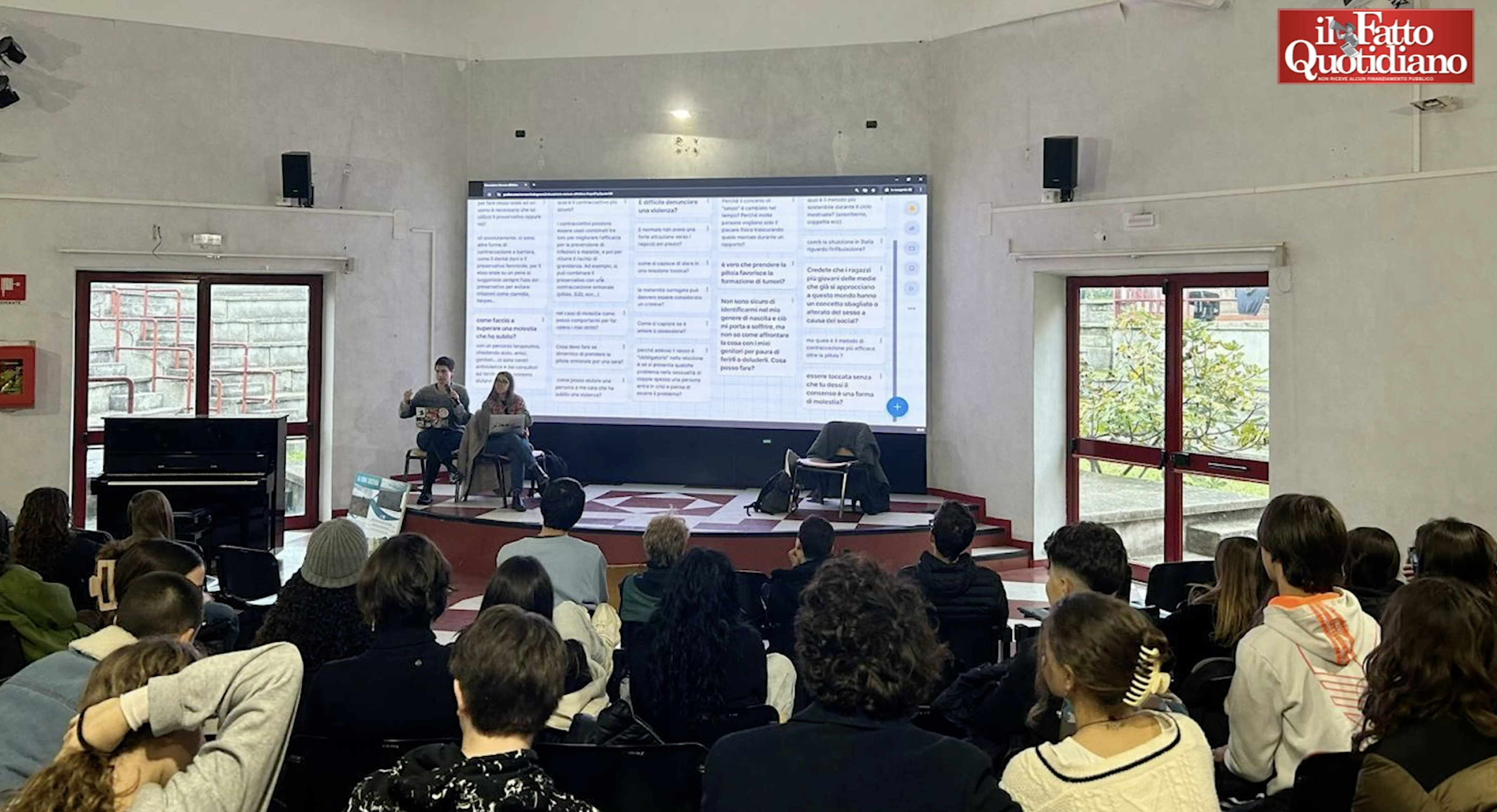 i ragazzi non sanno niente di sessualit224 a casa non ne parlano e a noi chiedono di tutto le donne de borgata che portano l8217educazione sessuoaffettiva nelle scuole