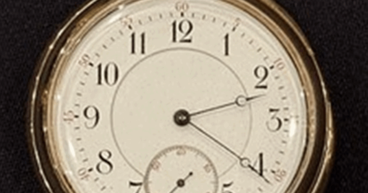 L’orologio del Titanic in oro 18 carati venduto per oltre due milioni di euro. Il cimelio è stato ritrovato nella tasca di una delle vittime dello schianto con l’iceberg L’orologio del Titanic in oro 18 carati venduto per oltre due milioni di euro. Il cimelio è stato ritrovato nella tasca di una delle vittime dello schianto con l’iceberg