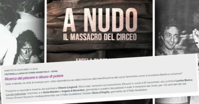 Copertina di “Ricerca del piacere e abuso di potere”: il dibattito alla libreria Feltrinelli di largo Torre Argentina a Roma