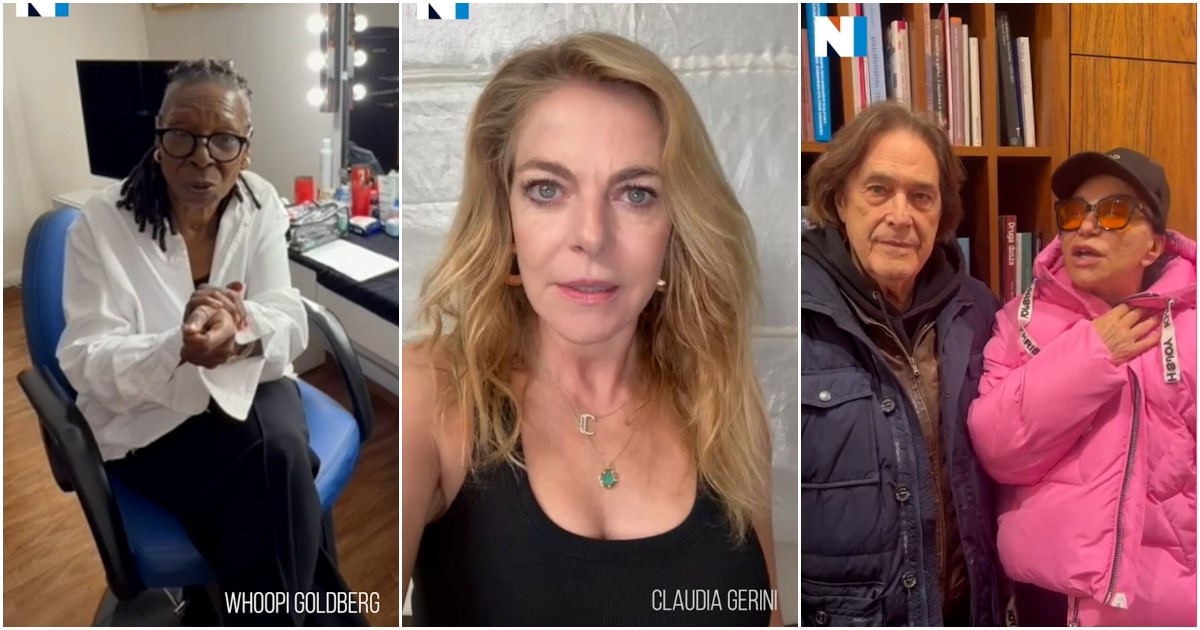 Dai Ricchi e Poveri a Nino Frassica e Woopie Goldberg, artisti uniti contro la violenza sulle donne: “Non chiamatelo troppo amore”