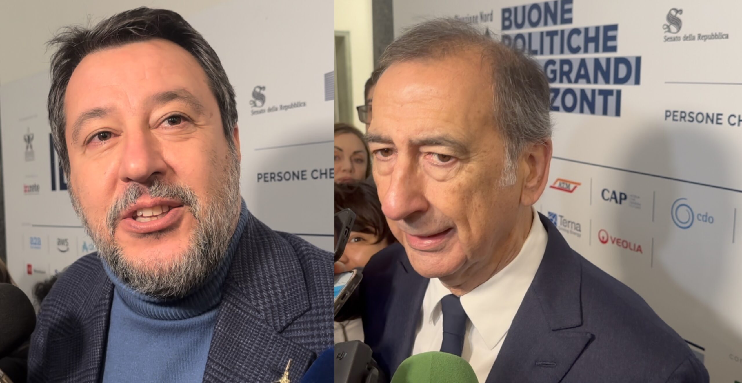Scontro Sala Salvini sulla sicurezza. “Non ha fatto nulla, solo spot elettorali”. “Io a processo per averci provato”