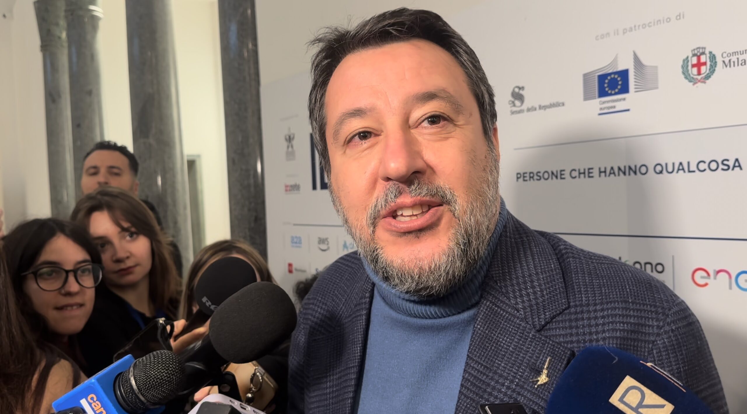 ucraina salvini io tifo per trump macron io voglio la pace forse lui 232 pi249 interessato a vendere armi