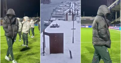 Copertina di Sintetico ghiacciato, sensazione termica fino a -10 gradi e tanta neve in mattinata: le previsioni meteo di Bodo Glimt-Juve, ma alle 21 si gioca