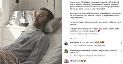 Copertina di Il “miracolo” dell’IA che ha restituito la voce a un paziente con la SLA analizzando pochi e brevi messaggi su WhatsApp