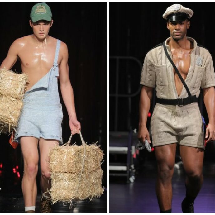 A New York sfila in passerella la prima collezione fatta solo con lana di pecore gay: “Anche i montoni sono omosessuali e vengono uccisi per questo”