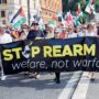 Copertina di “Welfare, non guerra”: il 14 giugno mobilitazione a Bruxelles e in altre città europee contro i piani di riarmo dell’Ue e della Nato