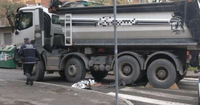 Ciclista travolta da tir,  207ª vittima del 2025