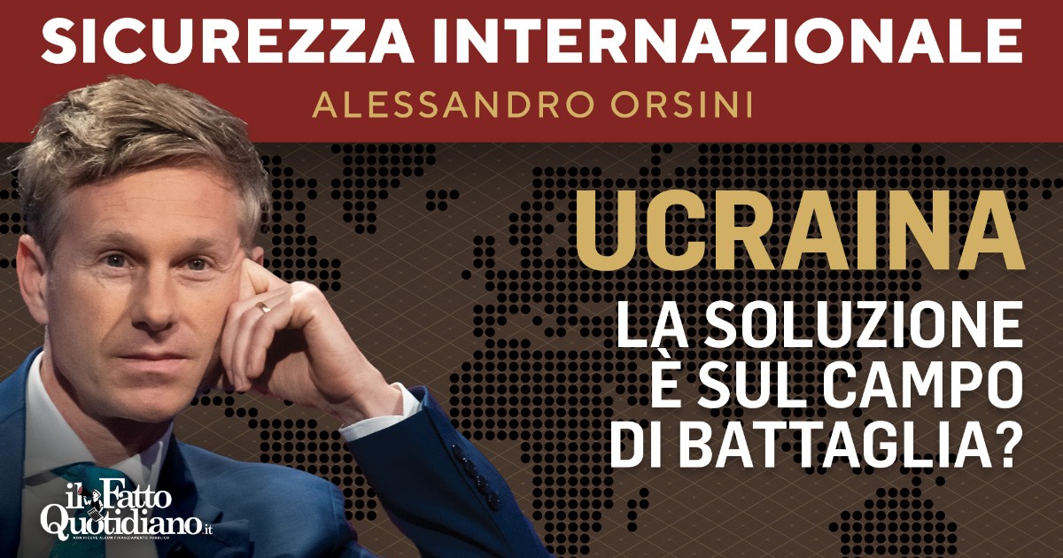 ucraina la soluzione 232 sul campo di battaglia la diretta con alessandro orsini