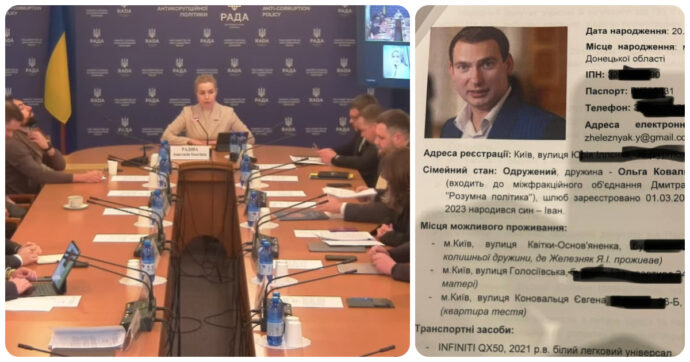 Ucraina, l’ex socio di Zelensky “aveva dossier su 527 tra ministri, deputati, giornalisti e investigatori anti-corruzione”