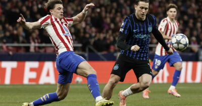 Copertina di L’Inter ancora beffata: perde con l’Atletico in pieno recupero. Grande Atalanta a Francoforte | La nuova classifica Champions