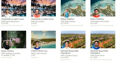 Copertina di La nuova moda per gli ultra ricchi: allenamenti esclusivi con i campioni del tennis durante le vacanze nei resort