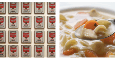 Copertina di “Le nostre zuppe sono merd* per i poveri, si tratta di pollo uscito dalle stampanti 3D. Chi compra questa merd*?”: bufera su un dirigente Campbell’s. Cosa è successo