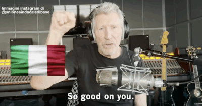 Copertina di Il videomessaggio di Roger Waters a sostegno dello sciopero del 28 novembre: “Sono con voi”