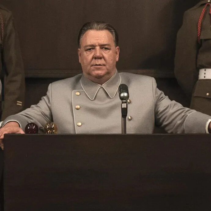 “Norimberga”, Russell Crowe è un memorabile luciferino nazista Goring nel film di chiusura del Torino Film Festival