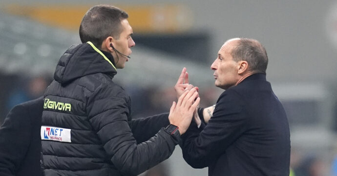 Milan-Lazio: il (forse) rigore, la giacca di Allegri e le polemiche. E la squadra di Sarri va in silenzio stampa