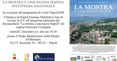 Copertina di La storia della Mostra d’Oltremare in un docufilm sul declino e la rinascita di un’icona di Napoli