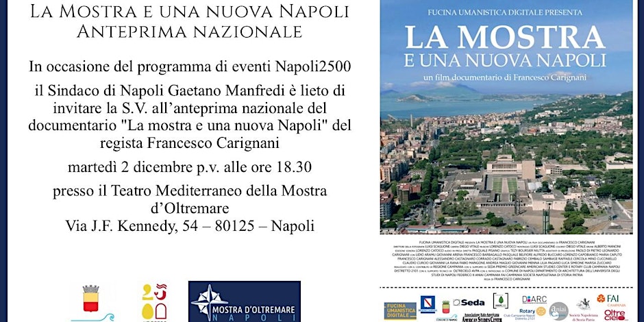 La storia della Mostra d’Oltremare in un docufilm sul declino e la rinascita di un’icona di Napoli La storia della Mostra d’Oltremare in un docufilm sul declino e la rinascita di un’icona di Napoli