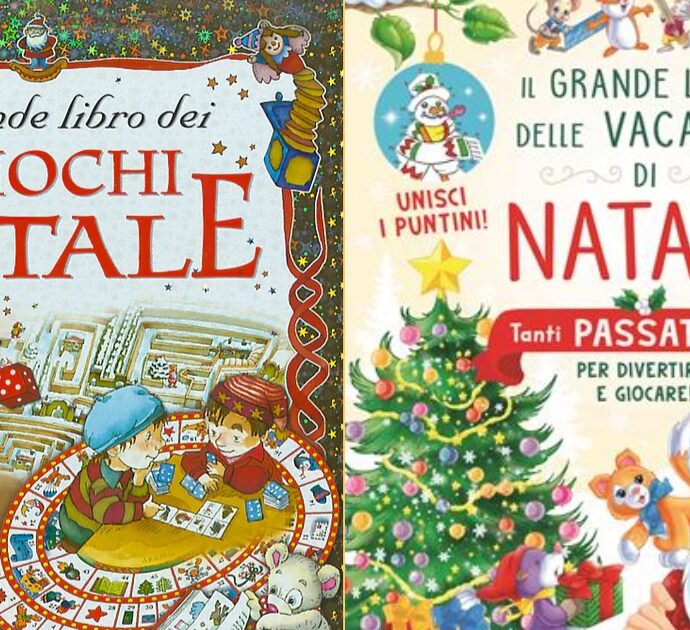 Cosa fare con i bambini durante le vacanze di Natale? Ecco 5 libri-gioco per combattere la noia con attività ed esperimenti