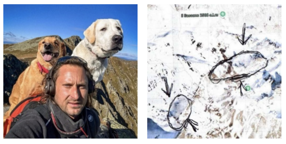 Suo fratello scomparso sul Gran Sasso, lei si affida a un sensitivo che le chiede 75 euro e poi le indica un punto dove cercare: la disperazione di Diana Brozek