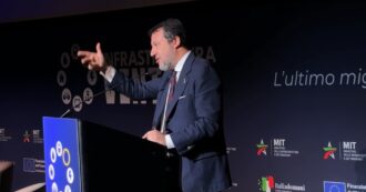 Copertina di Il ministro Salvini: “Ponte sullo Stretto? Se lo sento nominare guardo se c’è qualcuno della Corte dei Conti in giro”