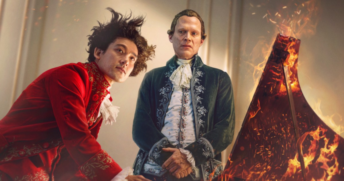 Amadeus, la nuova serie thriller che trasforma Mozart e Salieri in protagonisti di una spy story