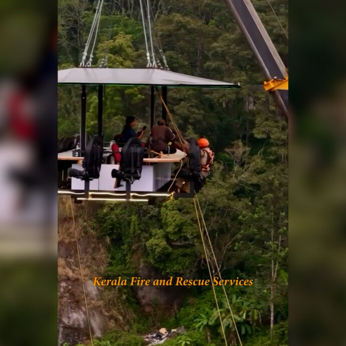 Famiglia intrappolata per ore in un ristorante sospeso: l’incredibile salvataggio a 40 metri di altezza – Video
