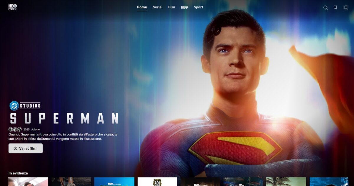 Hbo Max sbarca in Italia: film campioni al boxoffice, “Portobello”, i Giochi Olimpici Invernali Milano Cortina 2026, Australian Open e Roland-Garros. Come e dove vederlo