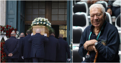 Copertina di “Incontrerà Gesù e magari troverà un difetto anche a lui”: l’omelia del parroco durante il funerale di Pietrangeli