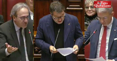 Copertina di Salvini: “Il Ponte ce lo chiede l’Europa”. Bonelli (Avs): “Sciocchezza”. Costa (M5s): “Lei è un ministro preso su Temu”