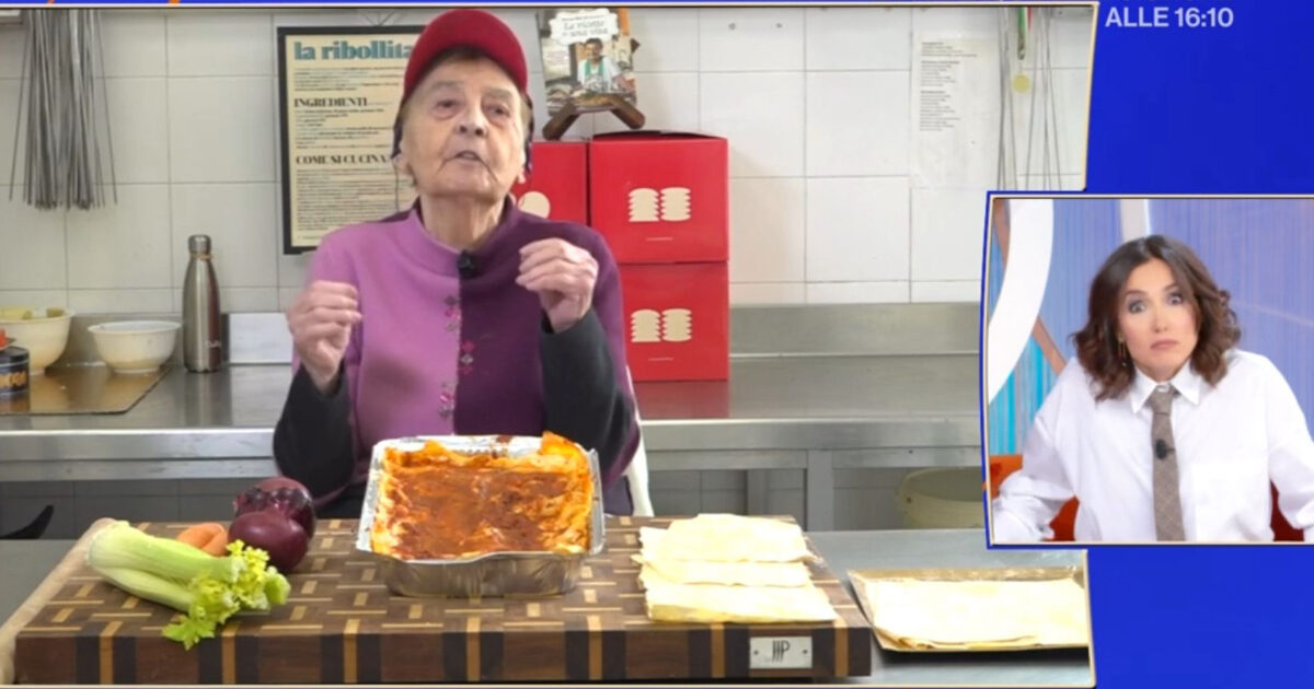 “Tutti mi chiamano per un’altra cosa, voi per la lasagna ma mi avete fatto aspettare e ora mi tocca mangiarla ghiacciata”: la polemica di Nonna Silvi a La Volta Buona