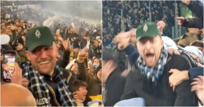 Copertina di Lazio-Milan, Milinkovic-Savic esulta tra i tifosi e Sarri ammette: “Lui e Luis Alberto ci farebbero comodo, ma ormai sono abituati ad altre cifre”