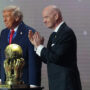 Copertina di Infantino oltre ogni limite: ora Trump e Bin Salman, prima Putin. Il vero volto del presidente Fifa